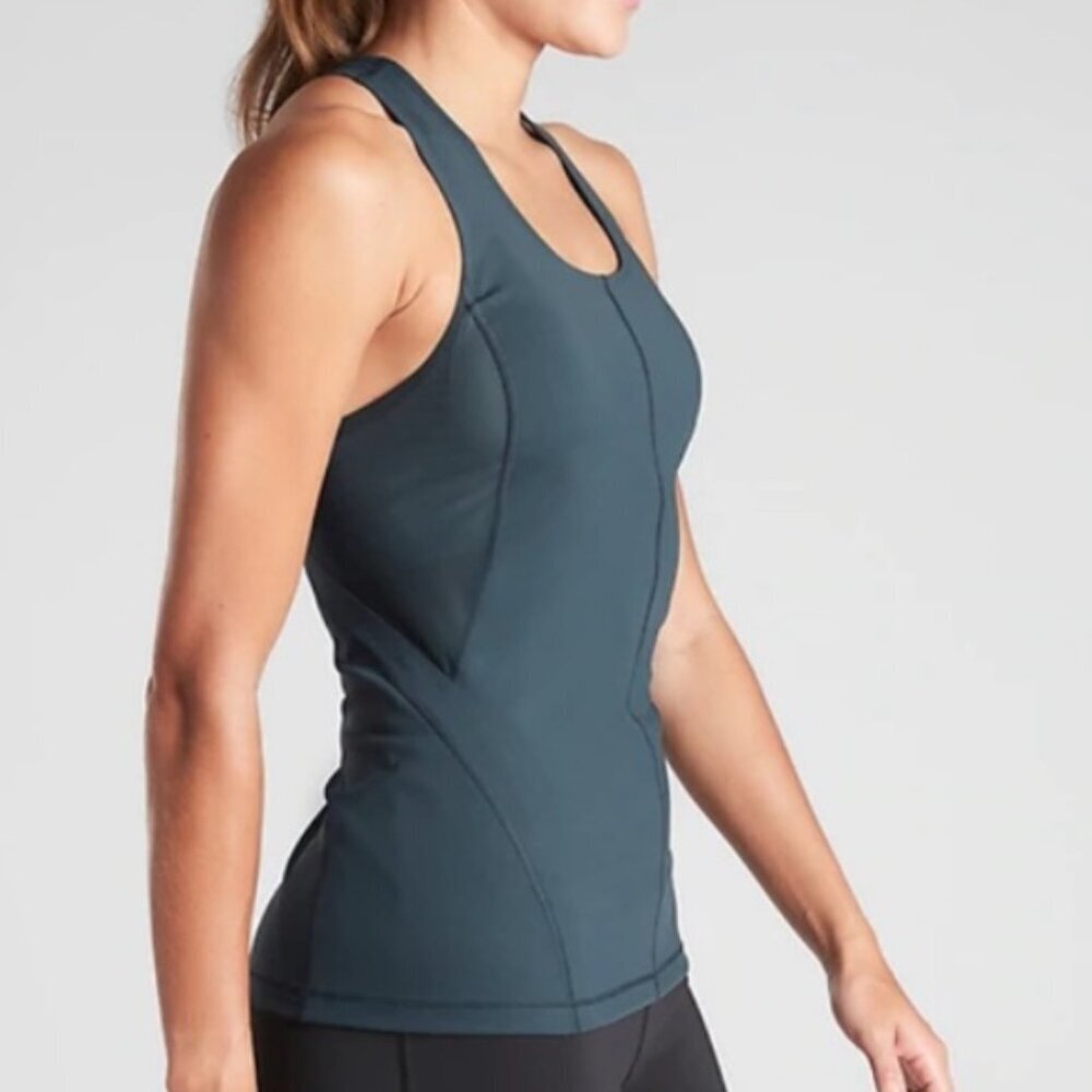 ATHLETA Intensity Tank Top Lagoon Teal Size Medium